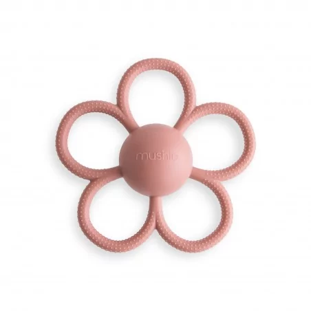 MUSHIE - RATTLE DAISY TEETHER